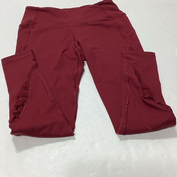 Victoria Sport Burgundy Leggings Knockout By Victoria’s Secret M - Picture 2 of 14